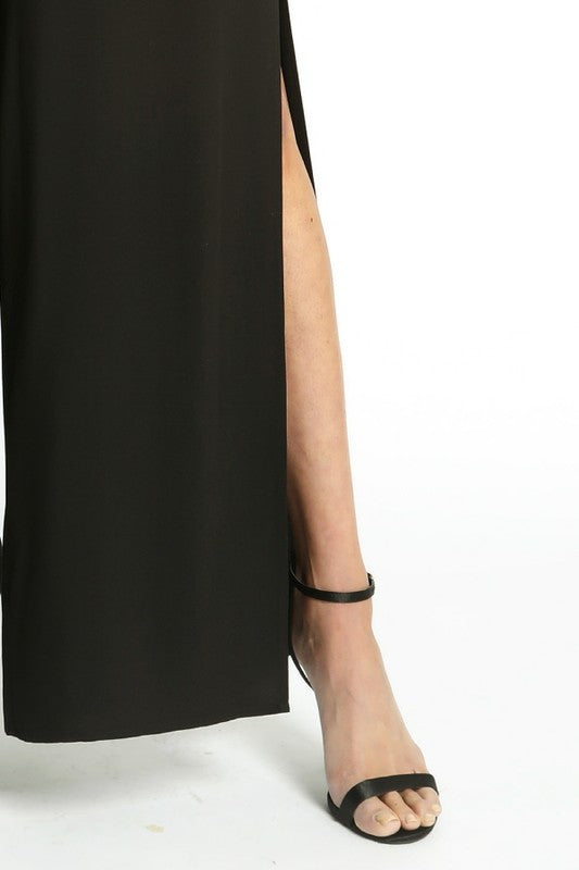 'Graceful Lines' Pants - Black