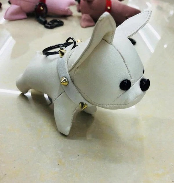 Basil the Bulldog Key Chain