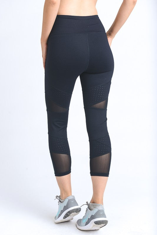 'Ninja Warrior' Leggings - Black