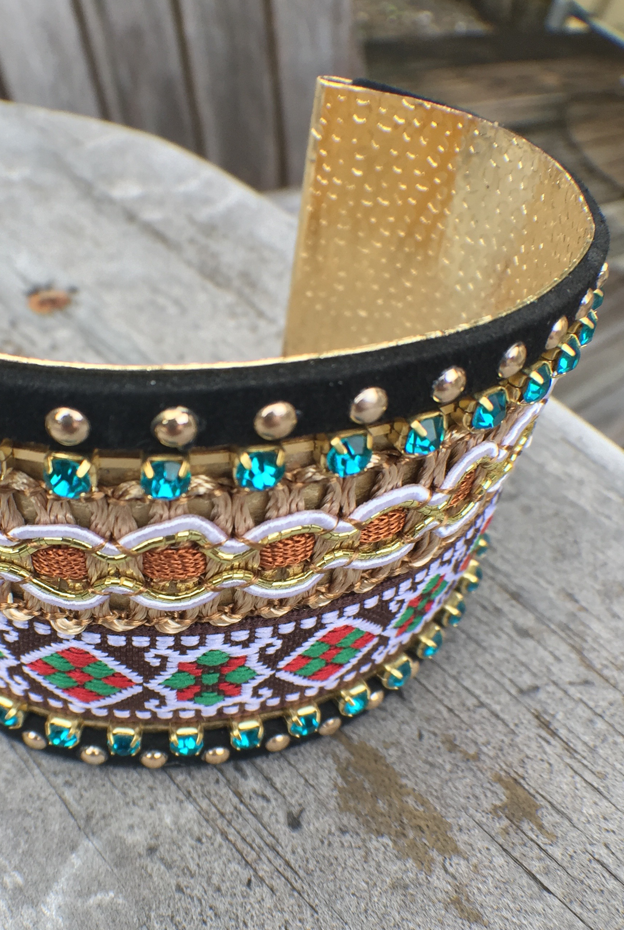 'Down The Amazon' Cuff Bracelet