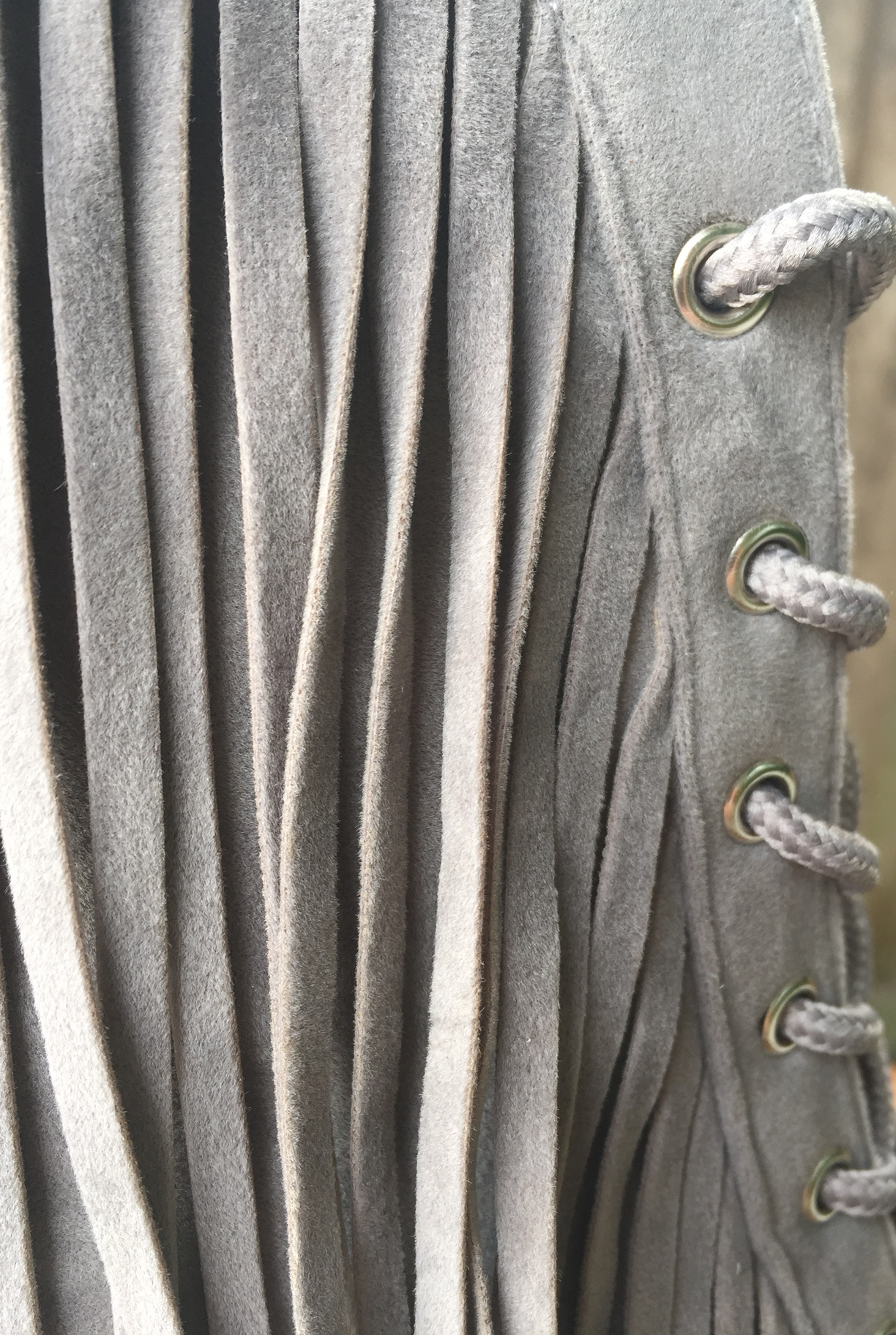 'Elaine' Fringe Bootie