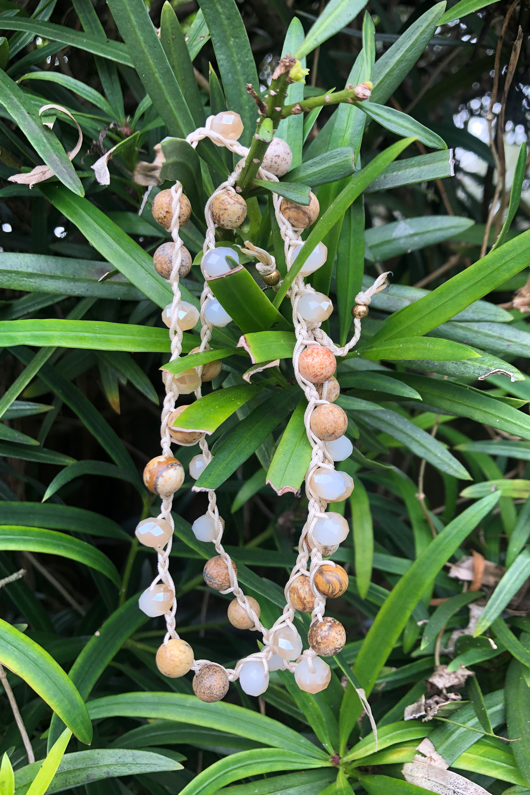 'Crystal Rock Dam' Necklace - Natural