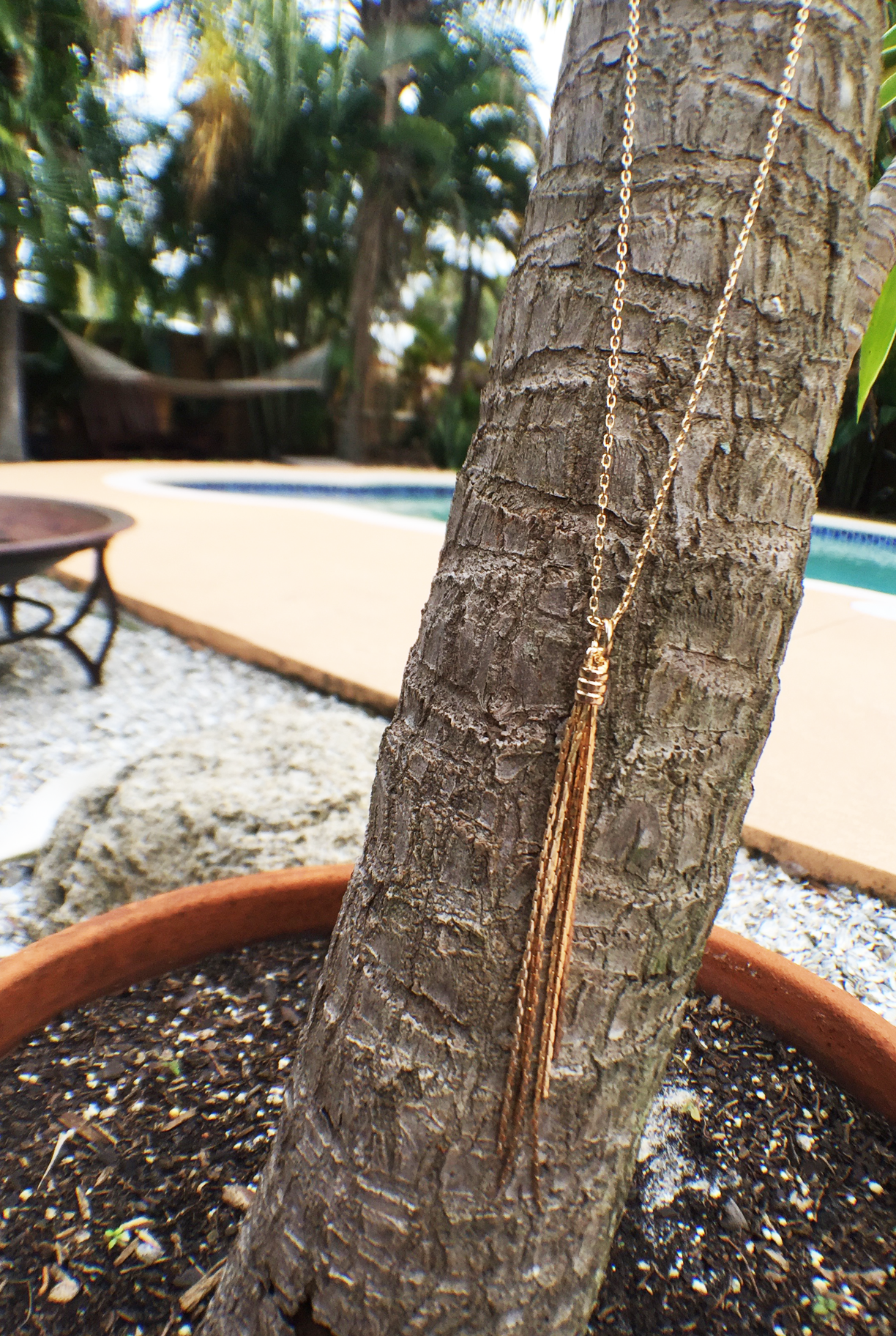 'Tease Me' Tassel Necklace