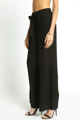 'Graceful Lines' Pants - Black