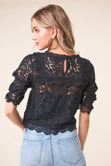 'Romeo Romeo' Blouse - Black