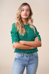 'Romeo Romeo' Blouse - Emerald