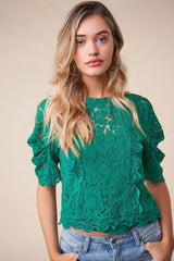 'Romeo Romeo' Blouse - Emerald