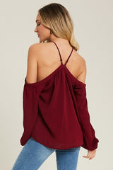 'Broken Hearted' Top - Wine