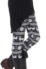 'Deer Valley' Print Leggings