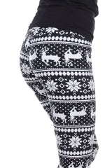 'Deer Valley' Print Leggings