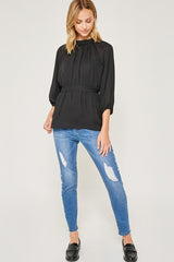 'Top Mock' Blouse