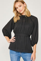 'Top Mock' Blouse