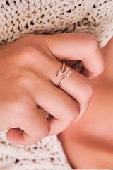 'Arrow To My Heart' Ring