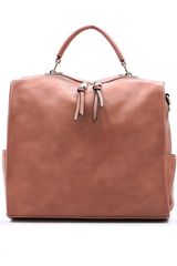 'Riverbed Bend' Bag - Peach