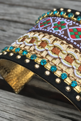 'Down The Amazon' Cuff Bracelet