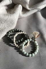 'Stillwater Stone' Bracelet - Sage