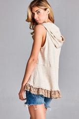 'Summer Loving' Vest - Tan