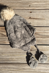 'Arapahoe Basin' Knit Beanie - Grey